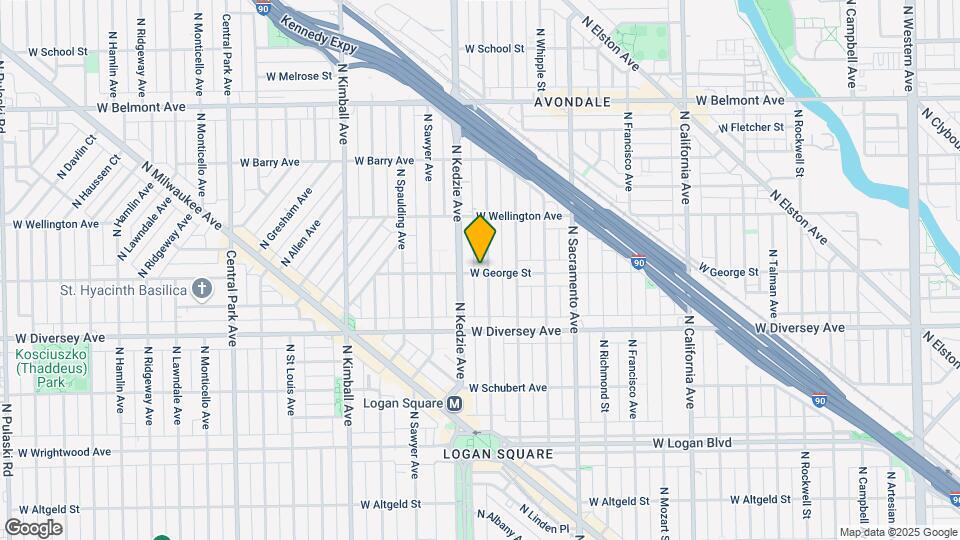 2900 N Troy St Map and Location Details
