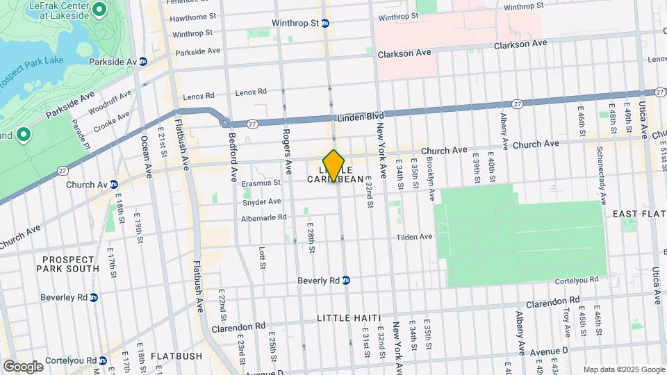 1512 Nostrand Ave Map and Location Details