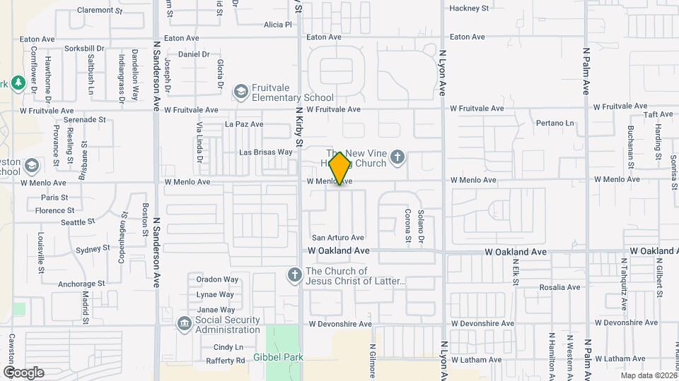 22422 San Padre Ave Map and Location Details