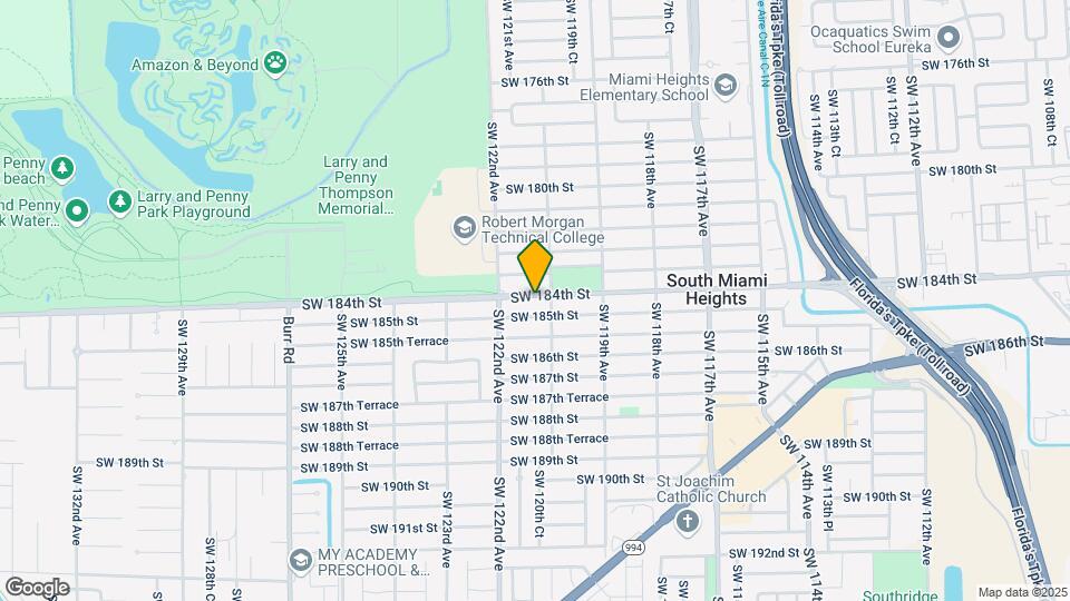 12030 SW 184th St Map and Location Details
