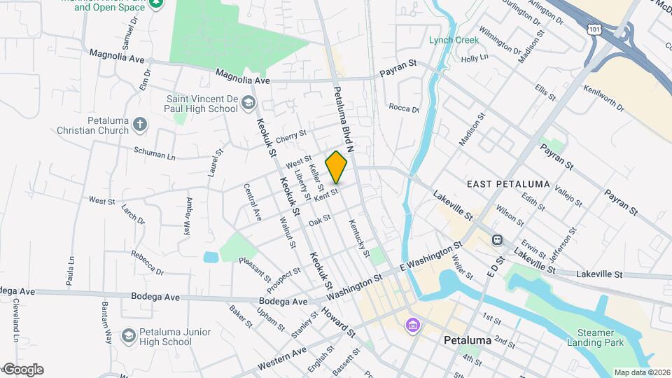 104 Kent St Map and Location Details