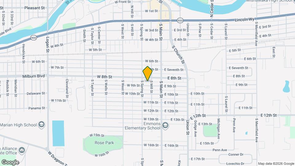 212 W 9th St Map and Location Details