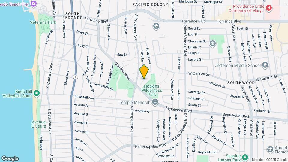 1115 Barbara St Mapa y Detalles de la Ubicación