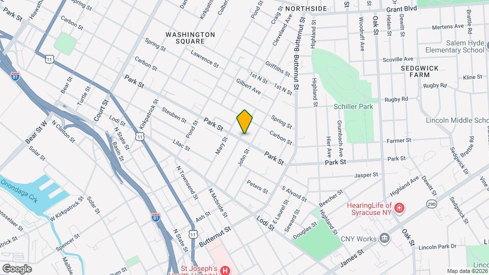 910 Park St Map and Location Details