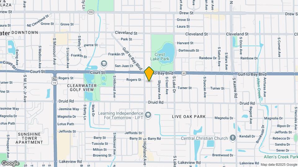 530 S Glenwood Ave Map and Location Details