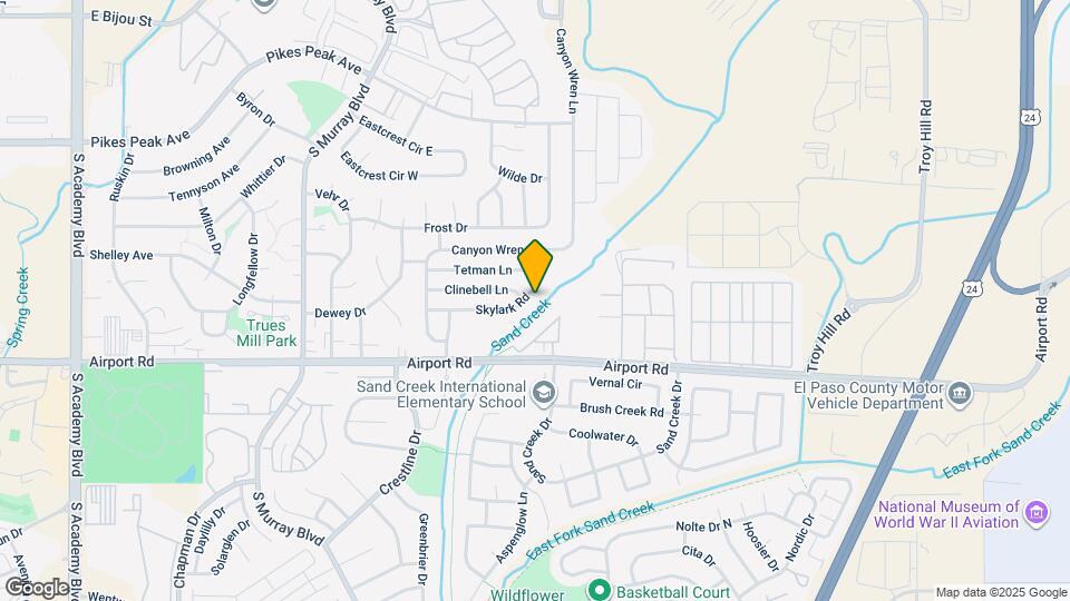 4635 Skylark Rd Map and Location Details