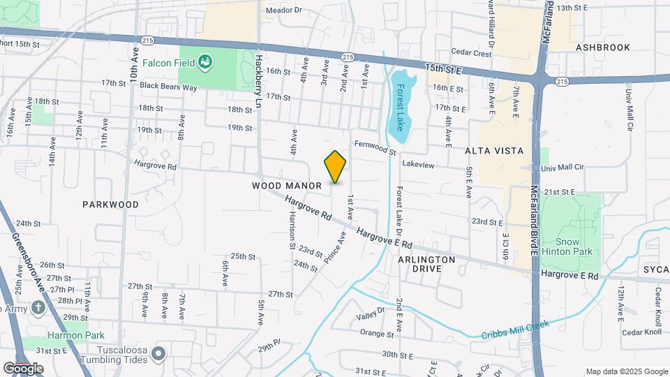 2105 2nd Ave Map and Location Details