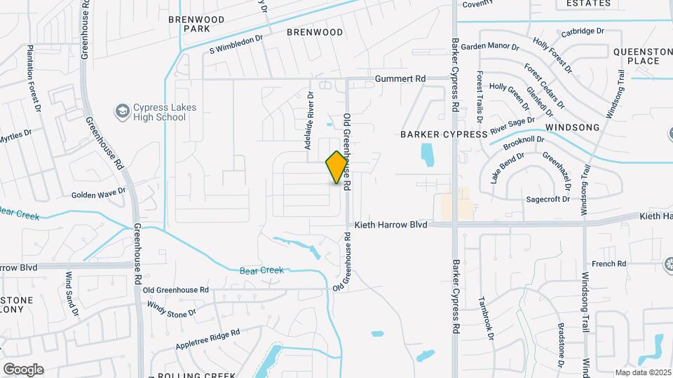 5411 Hawksbury Creek Trail Map and Location Details