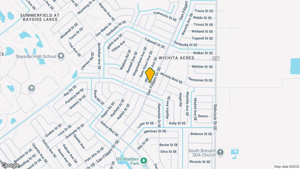 1714 San Filippo Dr SE Map and Location Details