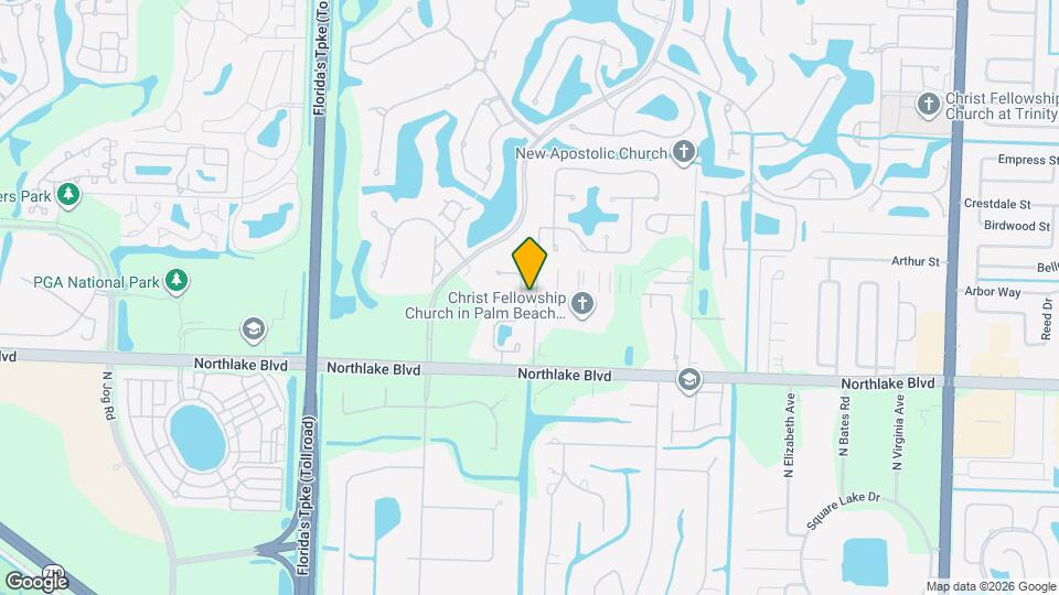 9140 Cypress Hollow Dr Map and Location Details