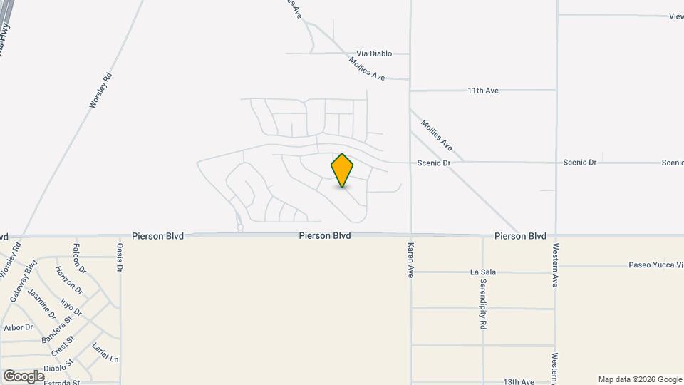 11633 Sky Pointe Dr Map and Location Details