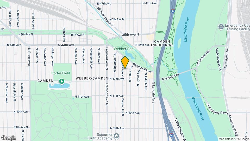 4228 DuPont Ave N Map and Location Details