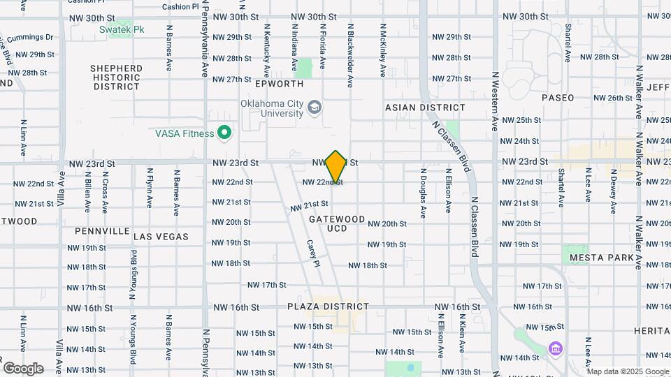 2214 N Florida Ave Mapa y Detalles de la Ubicación