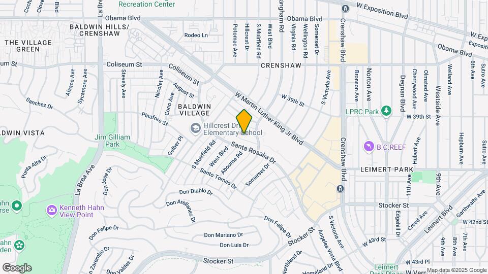 4028 Palmwood Dr Map and Location Details
