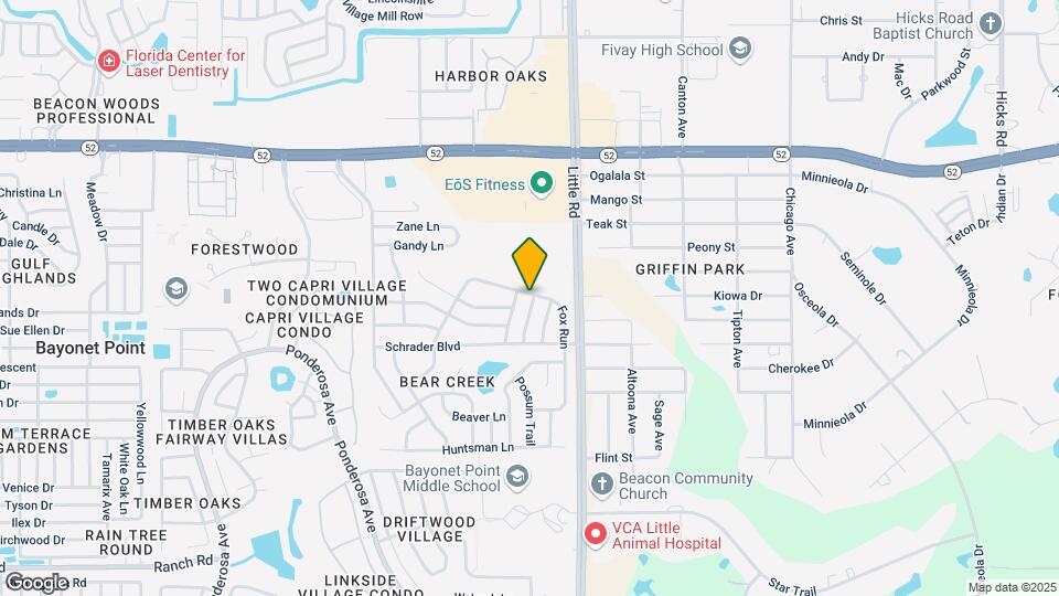 11611 Bear Paw Ln Map and Location Details