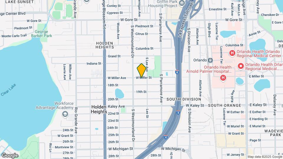 812 W Miller St Map and Location Details