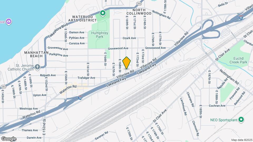 1271 E 169th St Map and Location Details