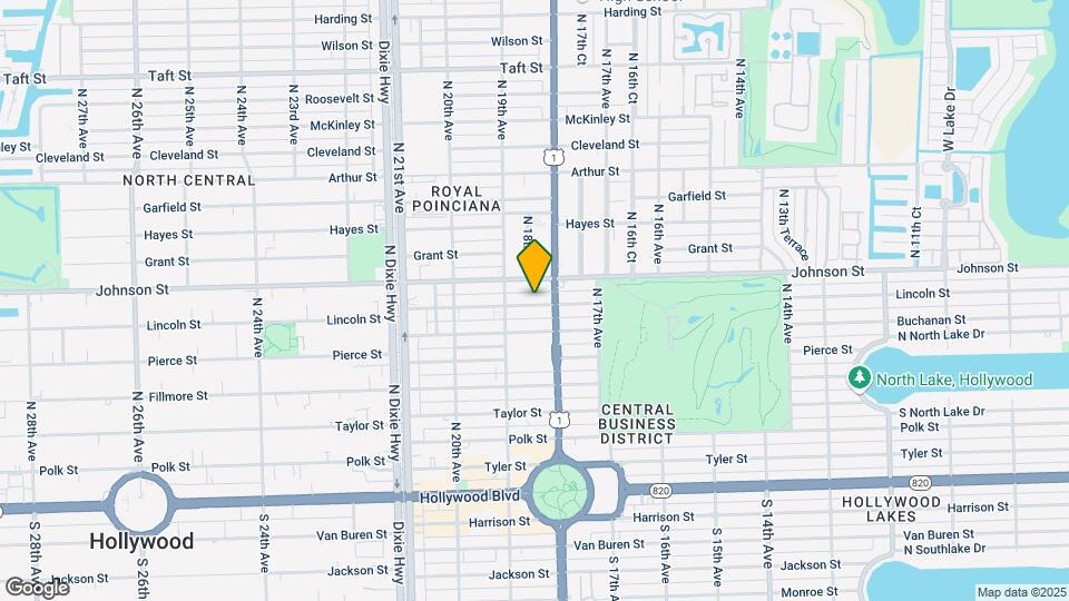 1825-1829 Lincoln St Map and Location Details