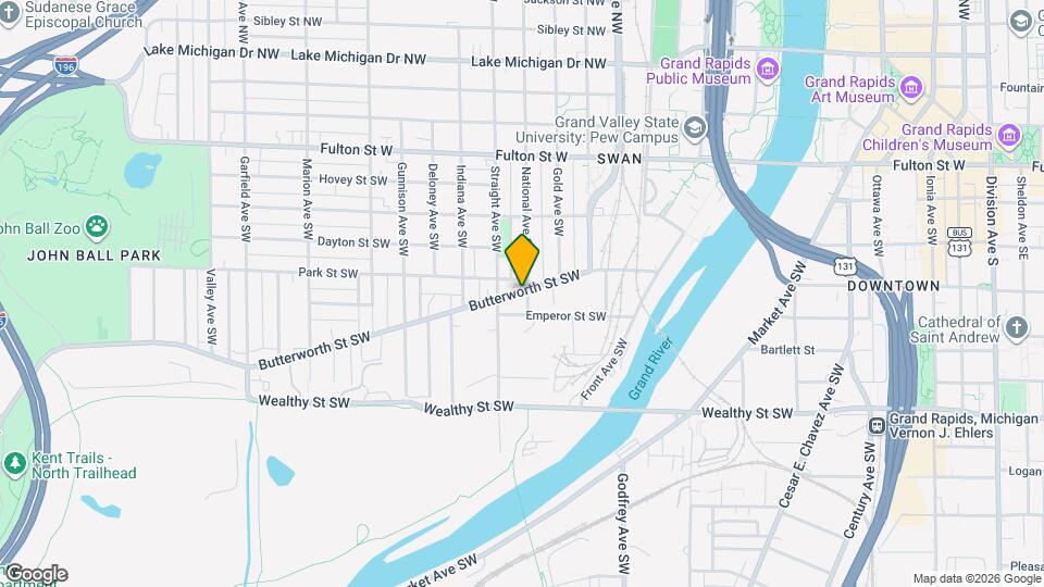 740 Butterworth St SW Map and Location Details