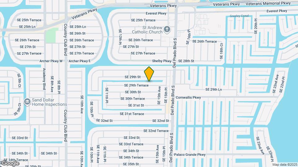 1421 SE 29th Terrace Map and Location Details