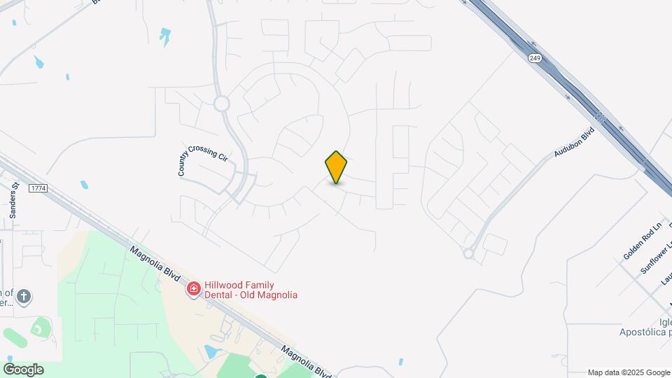 320 Bush Mdw Ln Map and Location Details