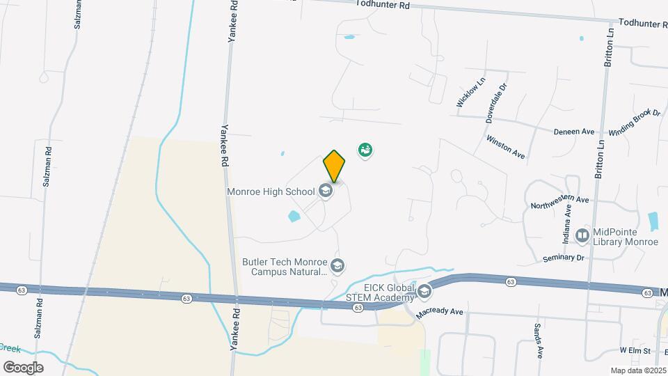 7436 Wyandot Ln Map and Location Details