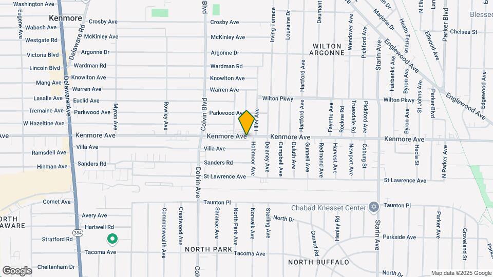1000 Kenmore Ave Map and Location Details