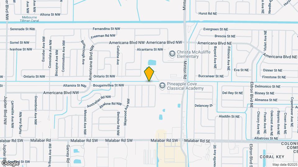 231 Bougainvillea St NW Map and Location Details