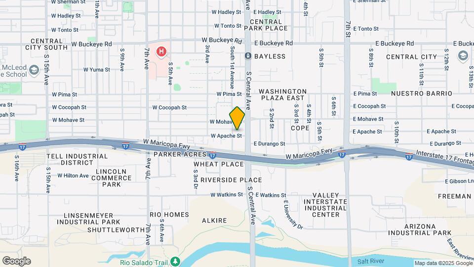 1717 S 1st Ave-Unit -Unit 213 Map and Location Details