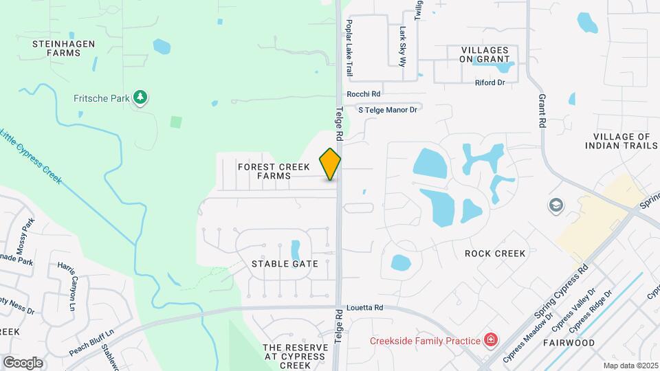 15310 Forest Creek Farms Dr Map and Location Details