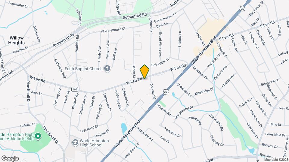 205 W Lee Rd Mapa y Detalles de la Ubicación
