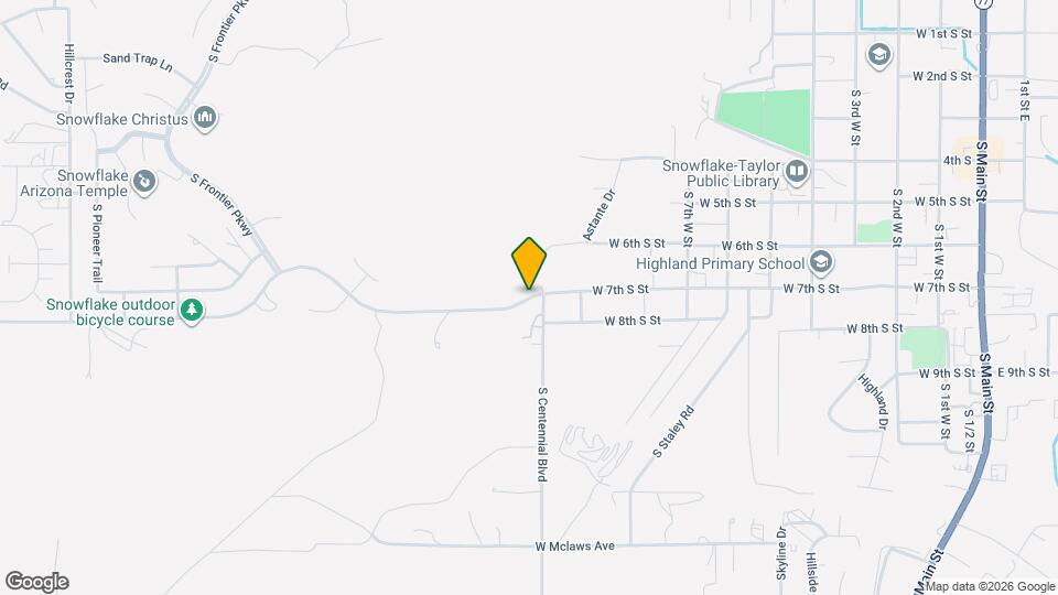 1034 W 7th S St Map and Location Details