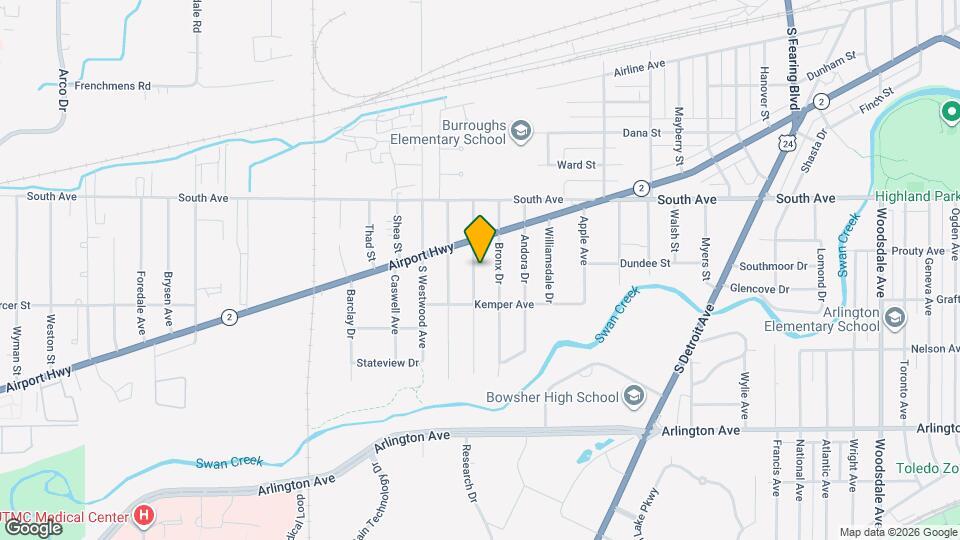 581 Colima Dr Map and Location Details