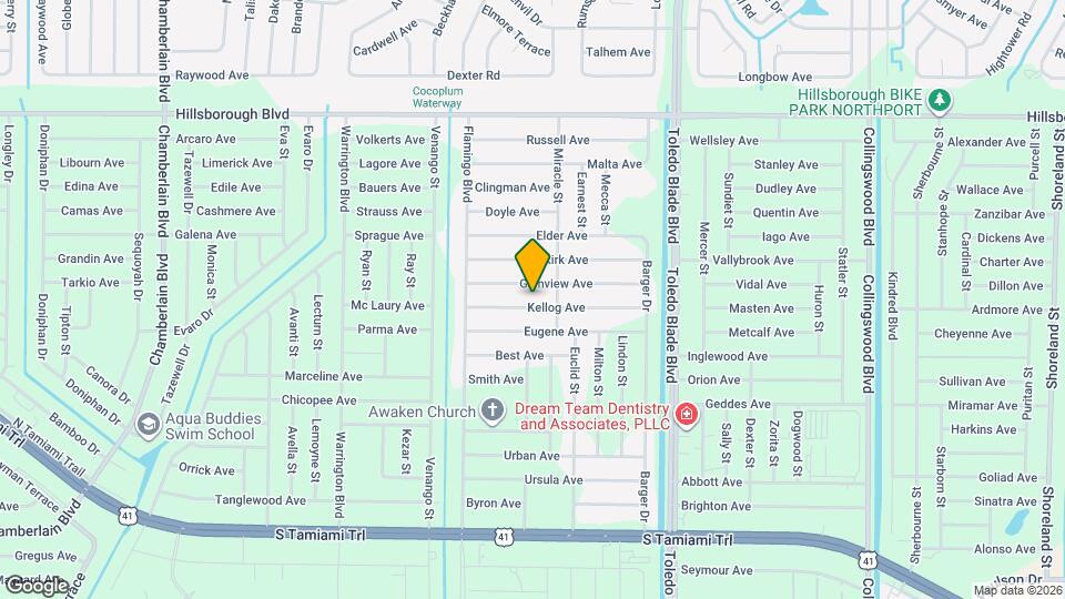 17104 Kellog Ave Map and Location Details