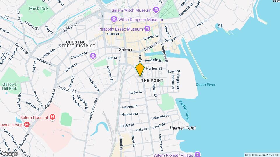 288 Washington St Mapa y Detalles de la Ubicación