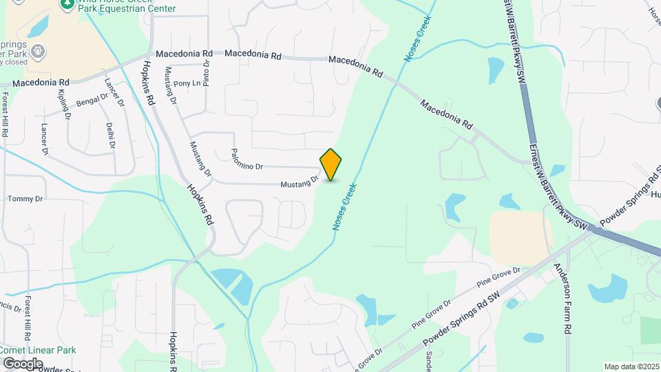 3263 Mustang Dr Map and Location Details