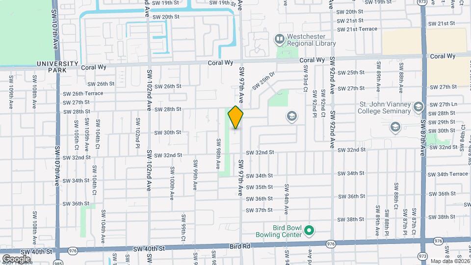 3013 SW 97th Ct Map and Location Details