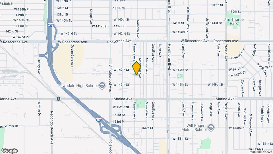 14730 Firmona Ave Map and Location Details