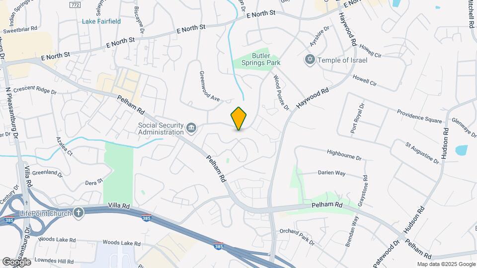 1121 Loch Lomand Dr Map and Location Details