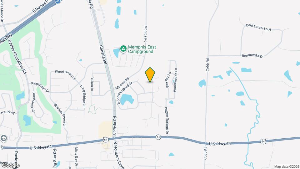 3143 Woodland Pine Dr Mapa y Detalles de la Ubicación