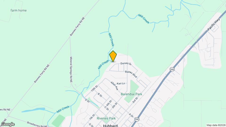 2185 Dorsey Dr Map and Location Details