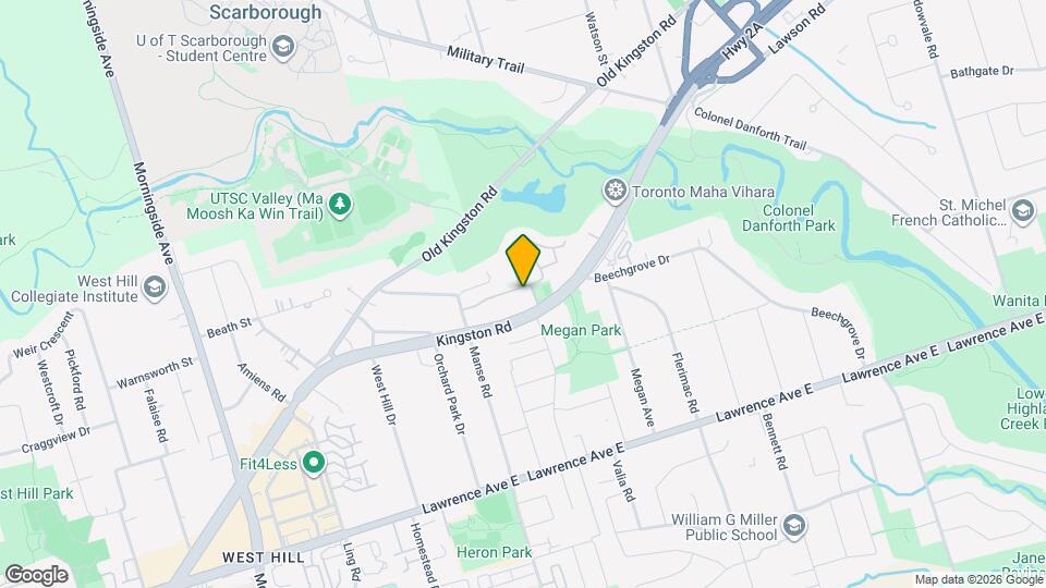 4662 Kingston Rd Map and Location Details