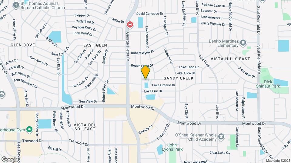 11300 Crater Lake Ave Map and Location Details