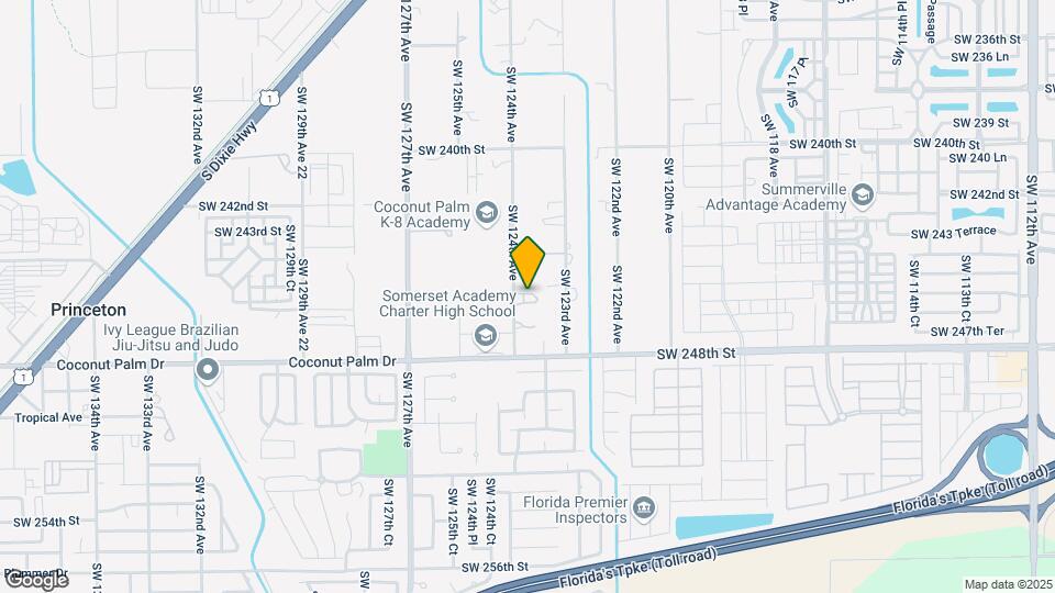 24595 SW 124th Ave Map and Location Details