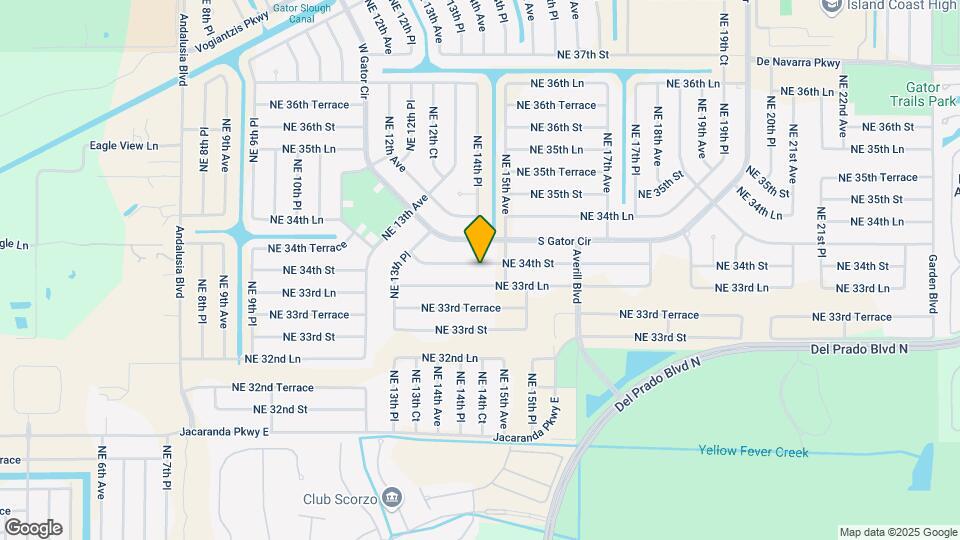 1426 NE 34th St Map and Location Details
