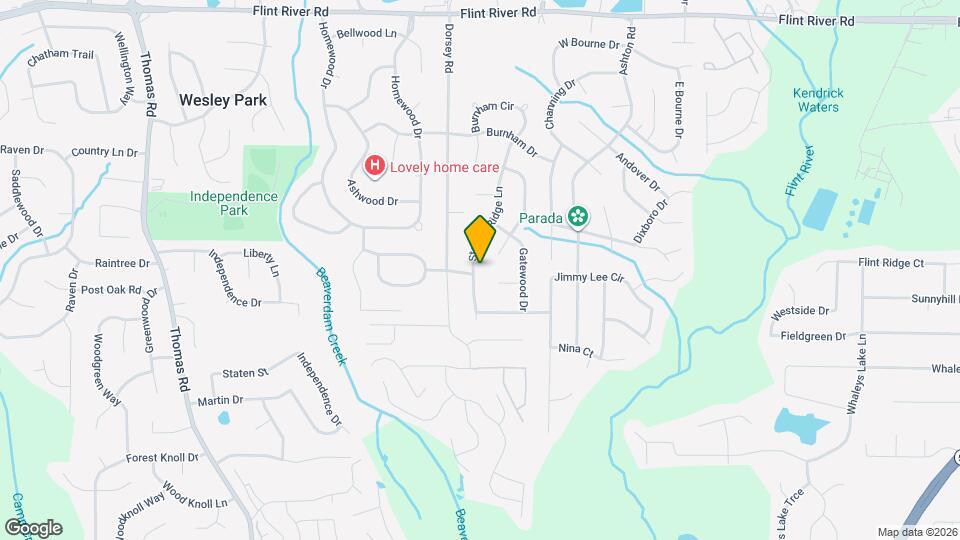 9036 Sterling Ridge Ln Map and Location Details