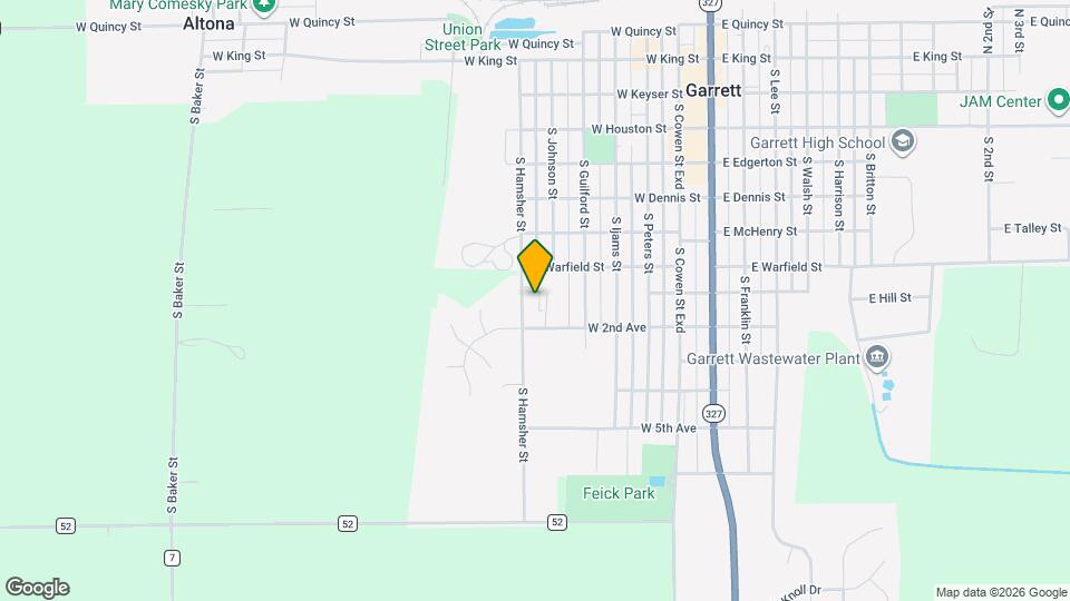 400 Oak Trail Map and Location Details