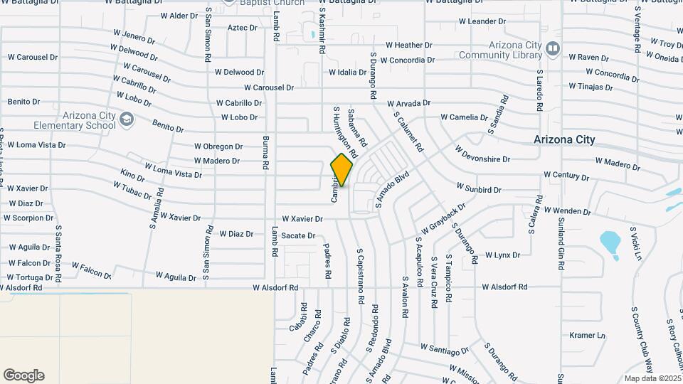 13956 S Capistrano Rd Map and Location Details