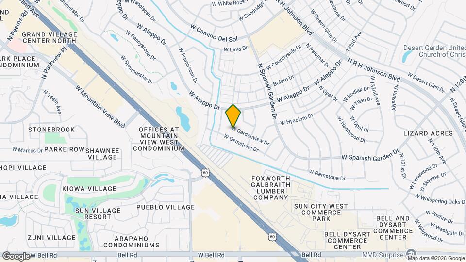 13639 W Gardenview Dr Map and Location Details