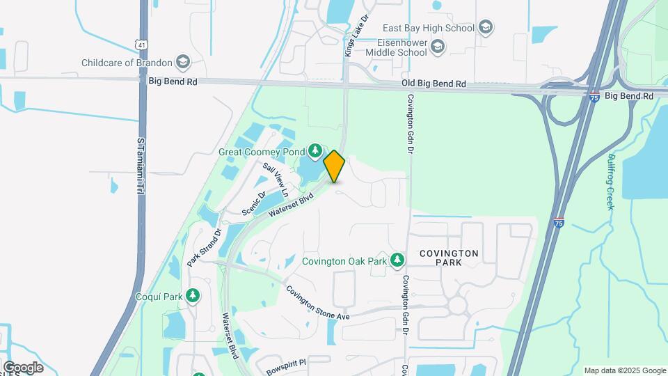7404 Surrey Wood Ln Map and Location Details